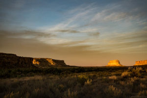 Camping in Chaco Canyon, New Mexico