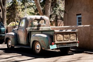 Old truck, Santa Fe historic district